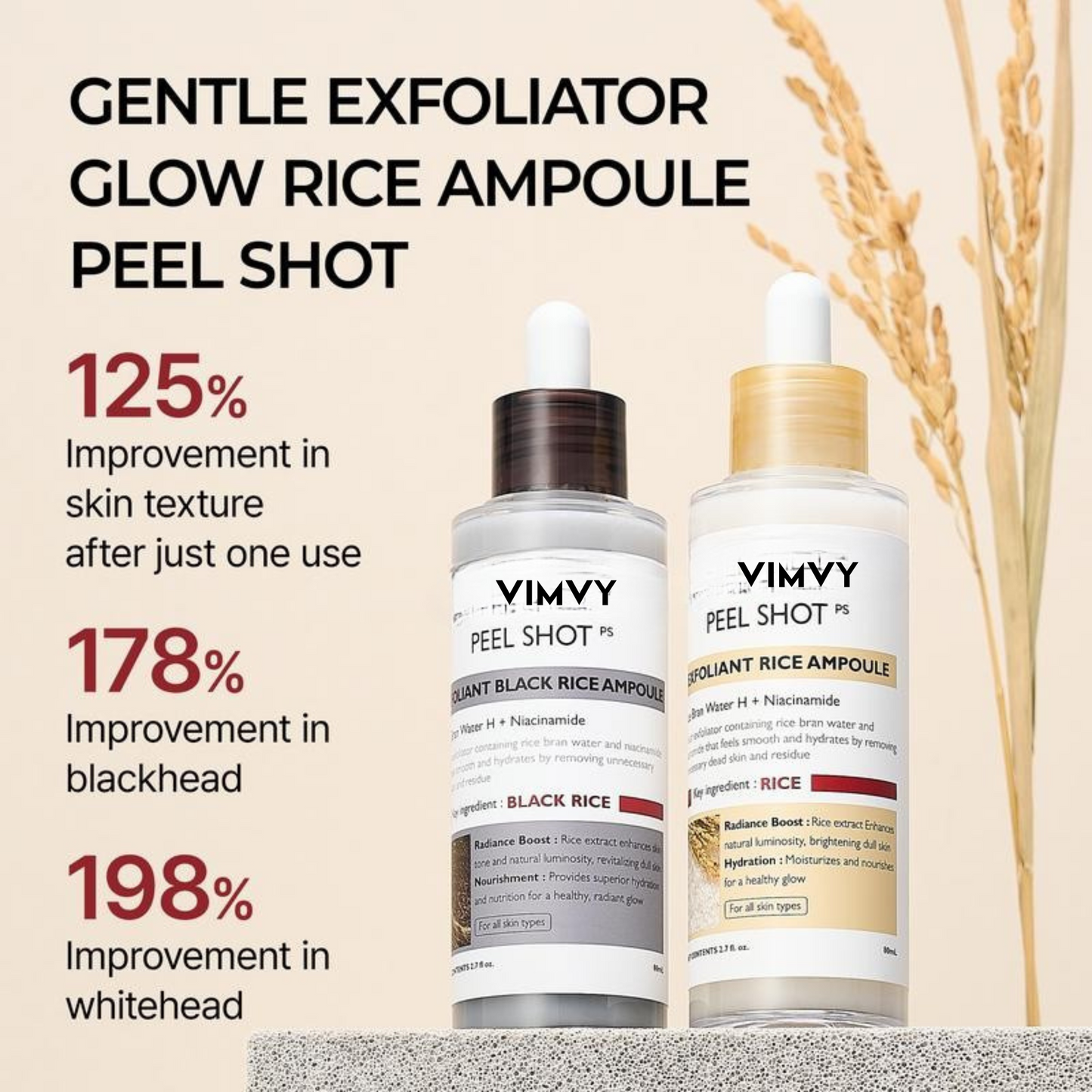 GlowRice™ Duo Ampoule Set by VIMVY