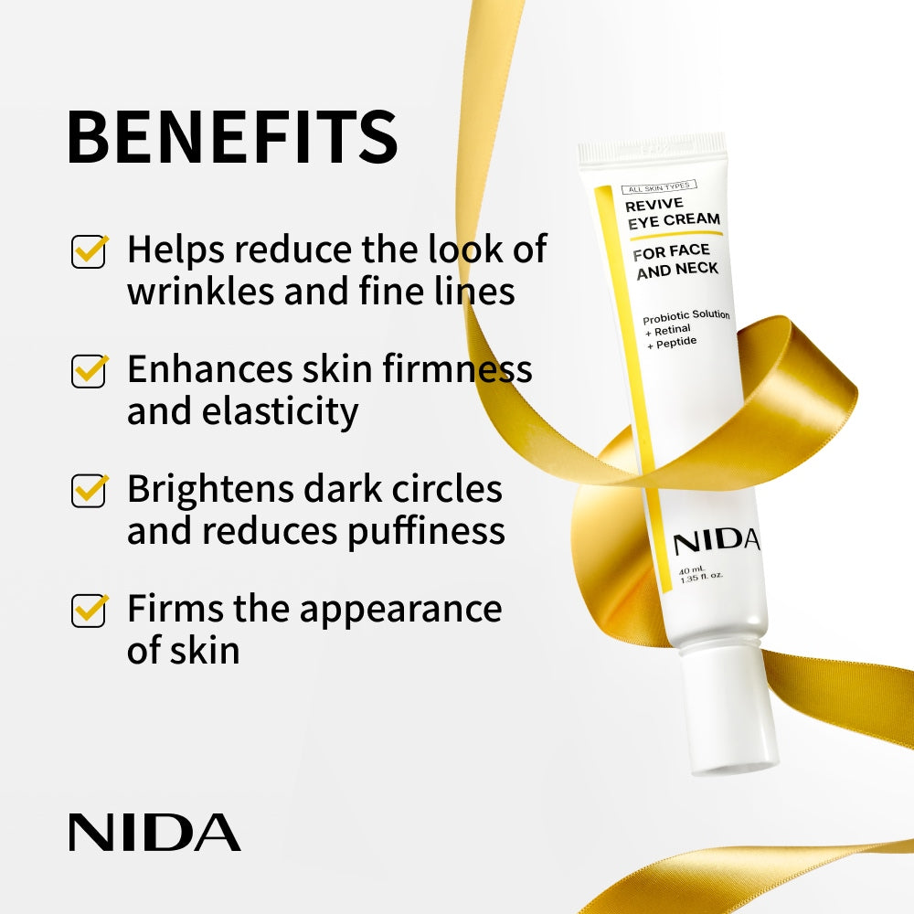 NIDA Revive Eye Cream For Face And Neck